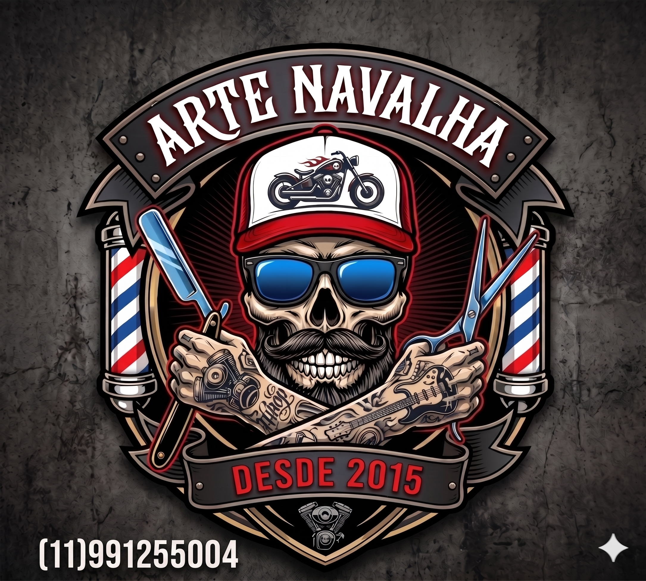 Arte Navalha Logo